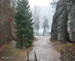 Vstup do skal, Pískovna