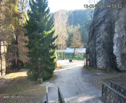 Vstup do skal, Pískovna