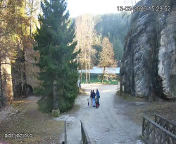 Vstup do skal, Pískovna