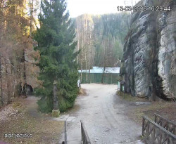 Vstup do skal, Pískovna