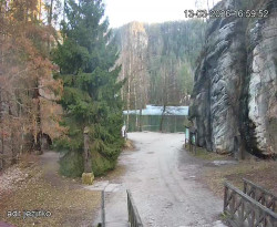 Vstup do skal, Pískovna