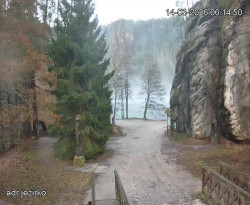 Vstup do skal, Pískovna