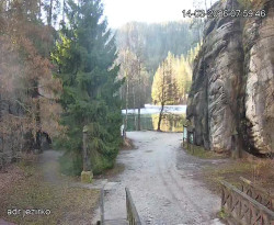 Vstup do skal, Pískovna