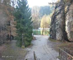 Vstup do skal, Pískovna