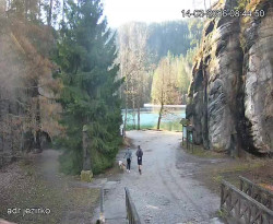 Vstup do skal, Pískovna