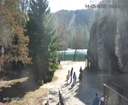 Vstup do skal, Pískovna