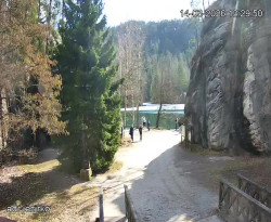 Vstup do skal, Pískovna