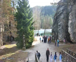 Vstup do skal, Pískovna