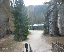 Vstup do skal, Pískovna