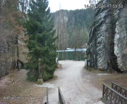 Vstup do skal, Pískovna