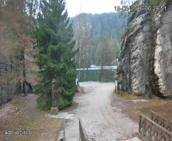 Vstup do skal, Pískovna