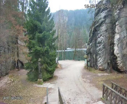 Vstup do skal, Pískovna