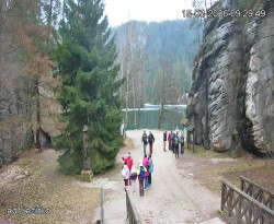 Vstup do skal, Pískovna