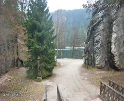 Vstup do skal, Pískovna