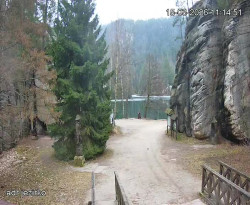 Vstup do skal, Pískovna