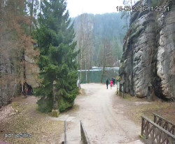 Vstup do skal, Pískovna