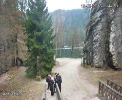 Vstup do skal, Pískovna