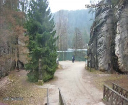 Vstup do skal, Pískovna