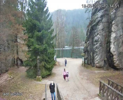 Vstup do skal, Pískovna