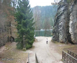 Vstup do skal, Pískovna