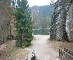 Vstup do skal, Pískovna