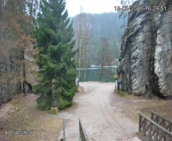 Vstup do skal, Pískovna