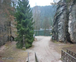 Vstup do skal, Pískovna