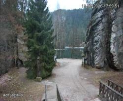 Vstup do skal, Pískovna