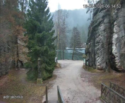 Vstup do skal, Pískovna