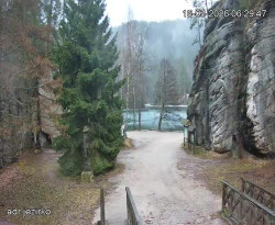 Vstup do skal, Pískovna