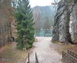 Vstup do skal, Pískovna