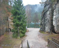 Vstup do skal, Pískovna