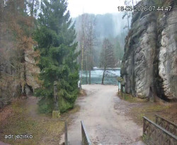 Vstup do skal, Pískovna