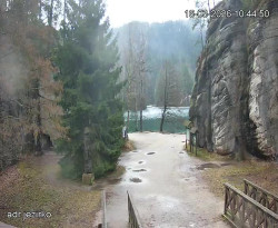 Vstup do skal, Pískovna