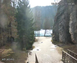 Vstup do skal, Pískovna