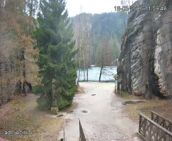 Vstup do skal, Pískovna