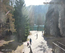 Vstup do skal, Pískovna