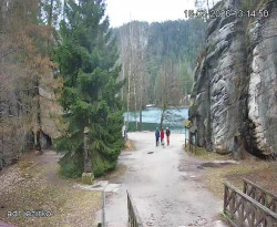 Vstup do skal, Pískovna