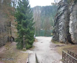 Vstup do skal, Pískovna