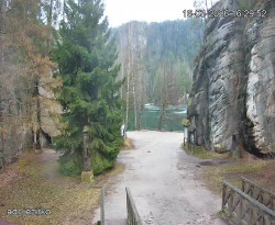 Vstup do skal, Pískovna