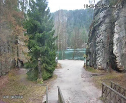 Vstup do skal, Pískovna