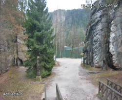 Vstup do skal, Pískovna