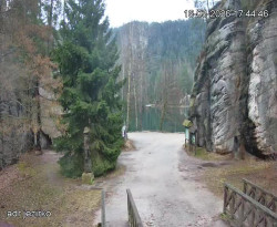 Vstup do skal, Pískovna