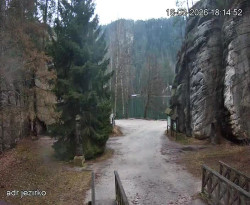 Vstup do skal, Pískovna