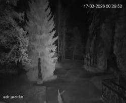 Vstup do skal, Pískovna