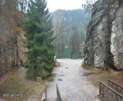 Vstup do skal, Pískovna