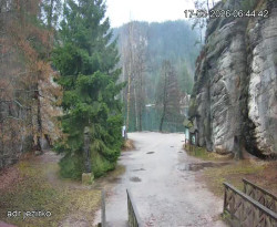 Vstup do skal, Pískovna