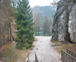 Vstup do skal, Pískovna