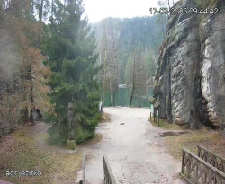 Vstup do skal, Pískovna