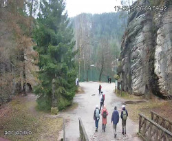 Vstup do skal, Pískovna